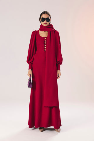 Margot örme uzun elbise