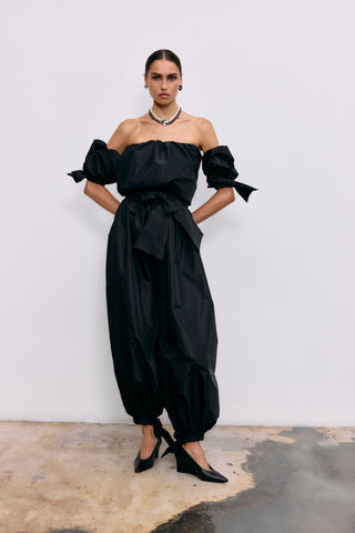 Claudia balon tafta pantolon