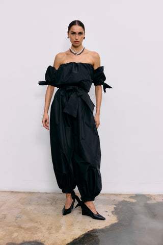 Claudia balon tafta pantolon