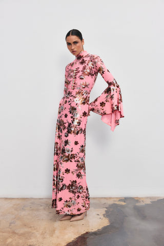 Sienne çan kol elbise