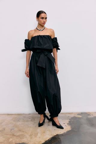 Claudia balon tafta pantolon