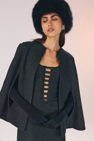 Beth 60’lar örme pelerin