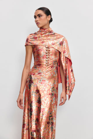 Be happy çiçek desenli elbise