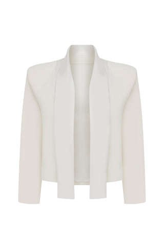 Emma krep saten ceket